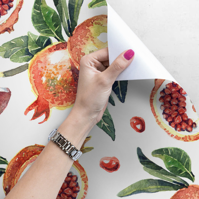 Fotobehang Sappige granaatappels