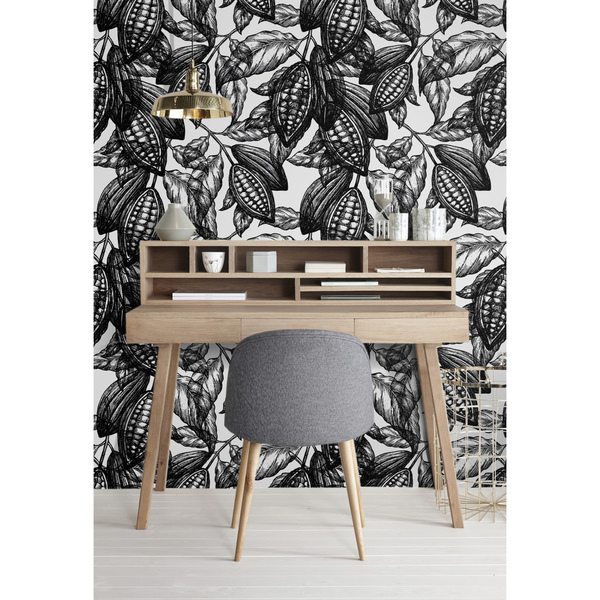 Fotobehang Cacao voor het ontbijt