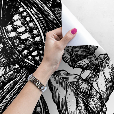 Fotobehang Cacao voor het ontbijt