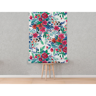 Fotobehang In het kleurrijke land van bloemen