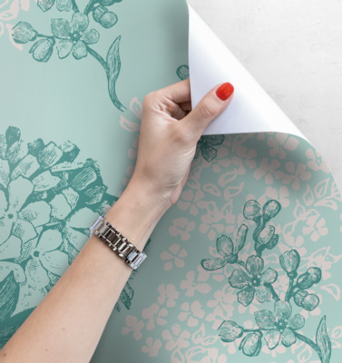 Fotobehang Een pagina uit het Herbarium