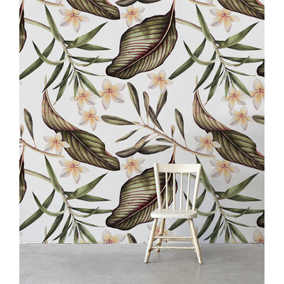 Fotobehang Vallende bloemen