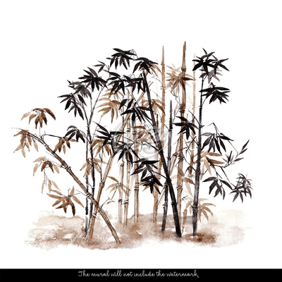 Fotobehang Bamboevelden van Tanzania