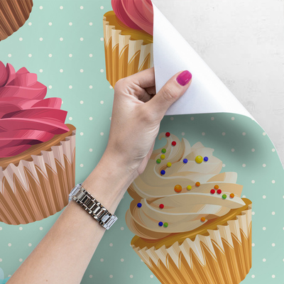 Fotobehang Cupcake Mania