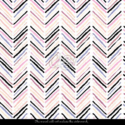 Fotobehang Etnisch regenboogpatroon