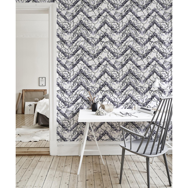 Fotobehang Bloemengeometrie