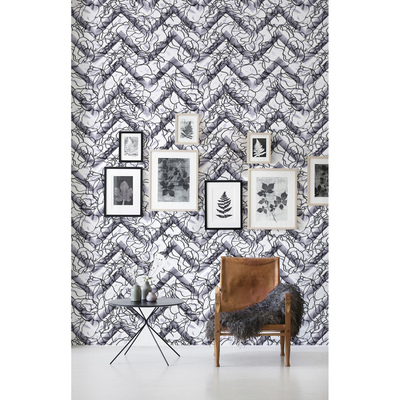 Fotobehang Bloemengeometrie