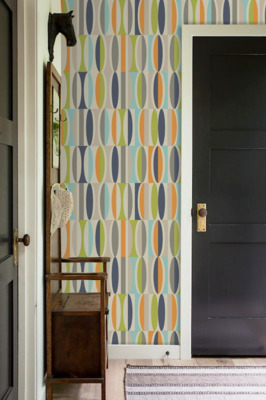 Fotobehang In retrostijl