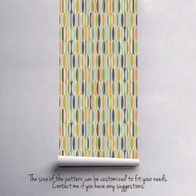 Fotobehang In retrostijl