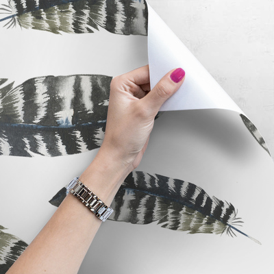 Fotobehang Boho-stijl veren