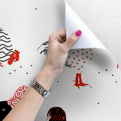 Fotobehang Maïs op een handdoek