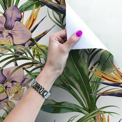 Fotobehang Glamoureuze orchidee