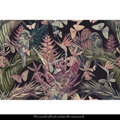 Fotobehang De wildernis van tropische wouden