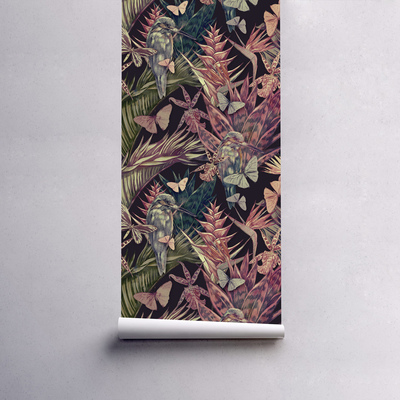 Fotobehang Betoverende vintage schoonheid