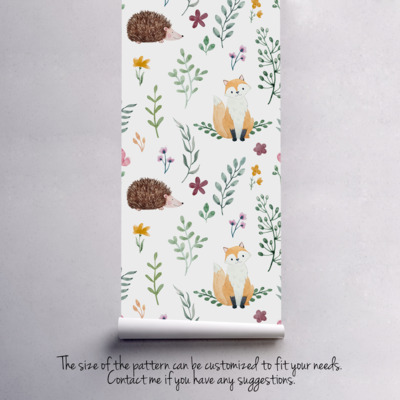 Fotobehang Bewoners van het bos