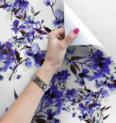 Fotobehang Violette vlekken