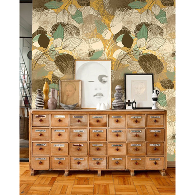 Fotobehang In een herfststemming