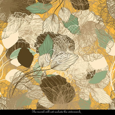 Fotobehang In een herfststemming