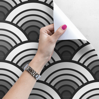 Fotobehang Schaduwrijke schelpen