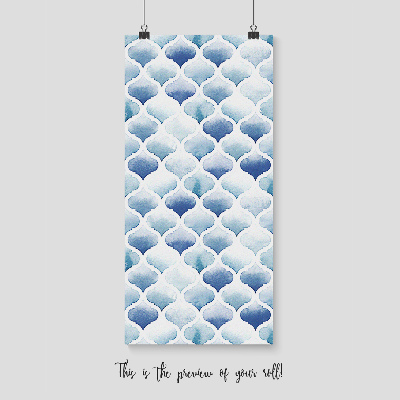 Fotobehang Blauwe Marokkaanse inspiraties