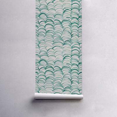 Fotobehang Grillige lijnen