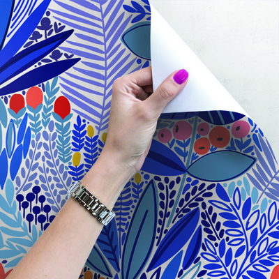 Fotobehang Reuzenwilde bloemen