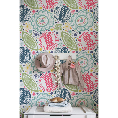 Fotobehang Kleurrijke attracties