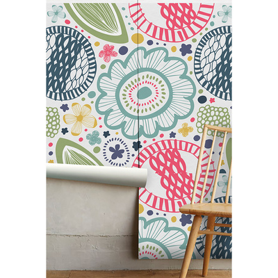 Fotobehang Kleurrijke attracties