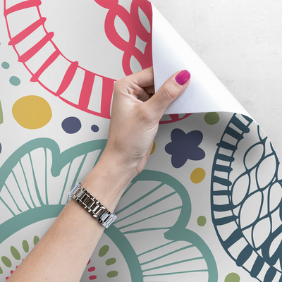 Fotobehang Kleurrijke attracties