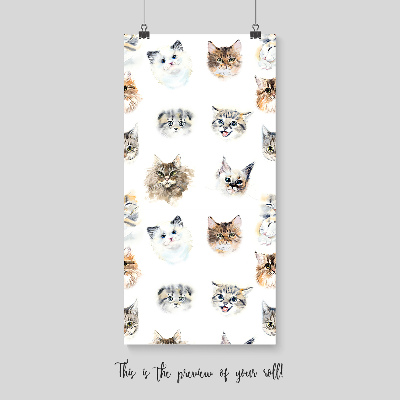 Fotobehang Vriendelijke katten