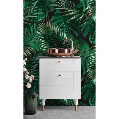 Fotobehang In de diepten van de paradijselijke jungle