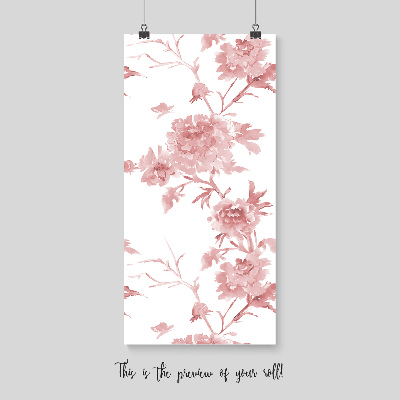 Fotobehang Pastelkleurige delicatesse van bloemen