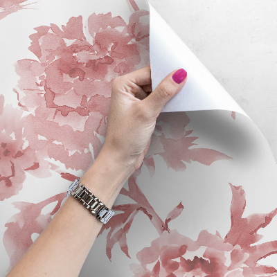 Fotobehang Pastelkleurige delicatesse van bloemen