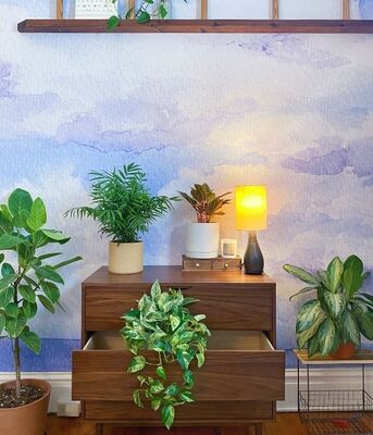 Fotobehang Hemel vol wolken