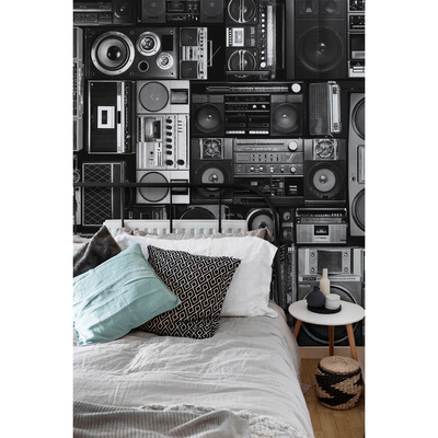 Fotobehang In de muziekwereld