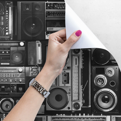 Fotobehang In de muziekwereld