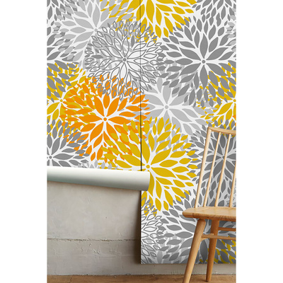 Fotobehang Zonnige chrysanten