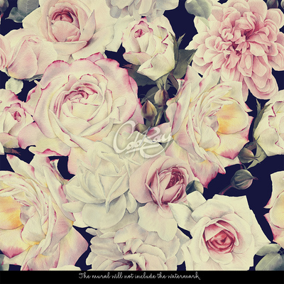 Fotobehang In de Romantische Tuin