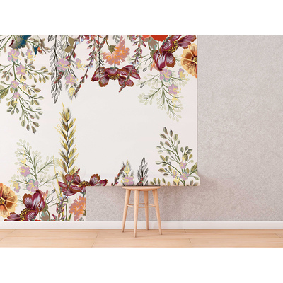 Fotobehang Herfst in de kleuren goud en bruin