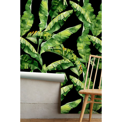 Fotobehang De schoonheid van de bananenboom