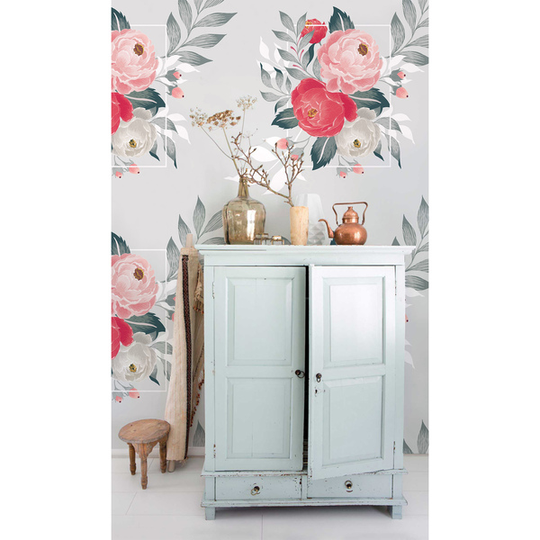 Fotobehang Kleurrijke Hibiscusbloemen