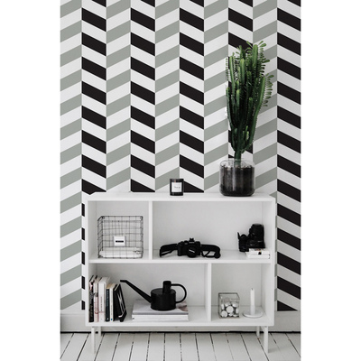 Fotobehang Visgraatmode