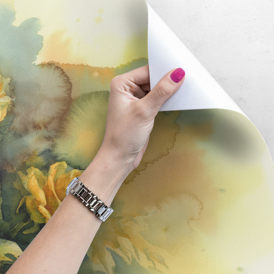 Fotobehang Zonnige rozen