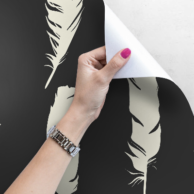 Fotobehang Lichtwitte veren