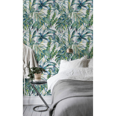 Fotobehang Fantastische paradijsbladeren