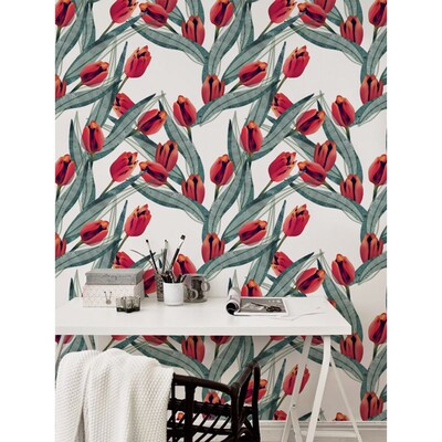 Fotobehang Charmante tulpen