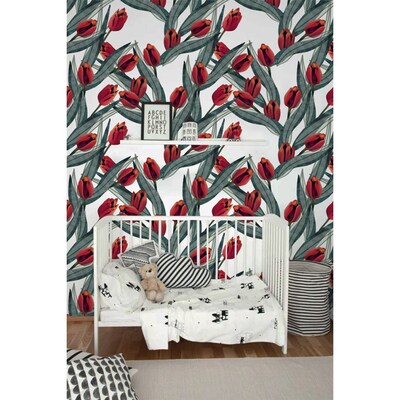 Fotobehang Charmante tulpen