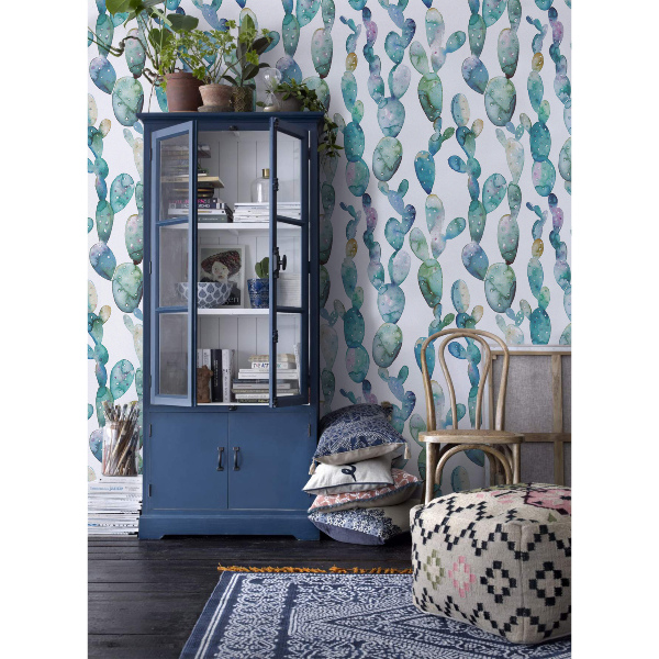 Fotobehang Regenboogcactussen