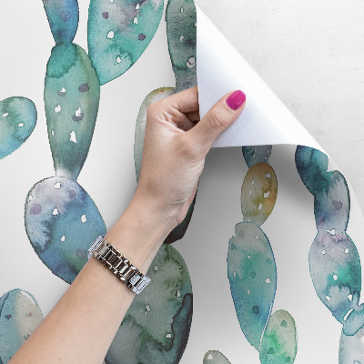 Fotobehang Regenboogcactussen