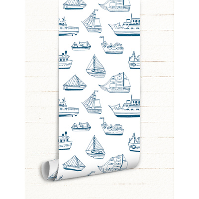 Fotobehang Zeil de diepte in